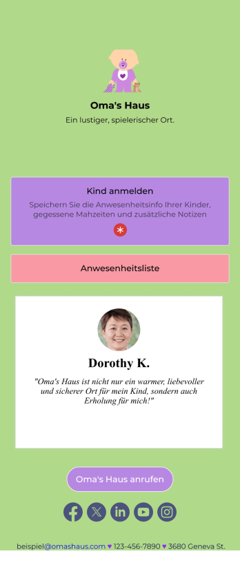 Kinderpflege App