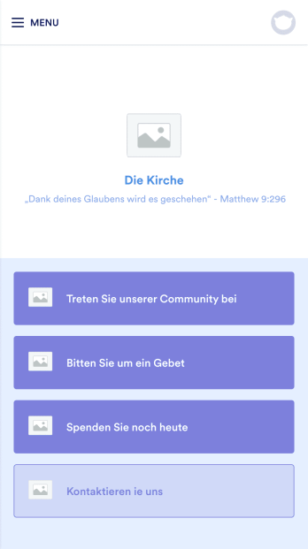 Kirchen-App Template