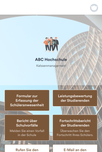 Klassenzimmer-Management-App Template