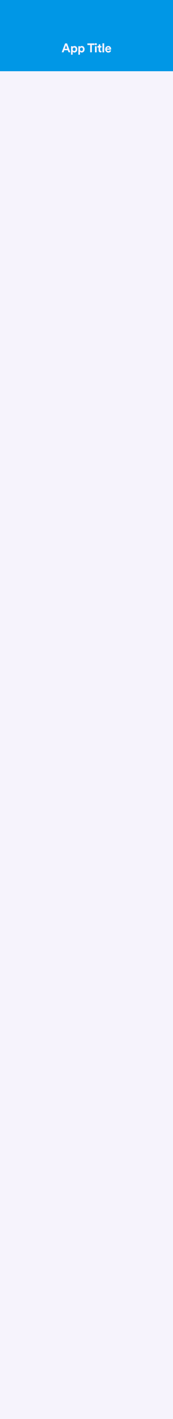 Label Printing Management App Template