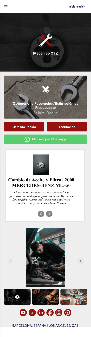 Labores Mecánicas App
