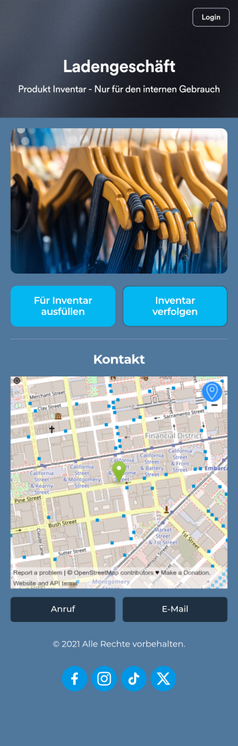 Laden Inventar App
