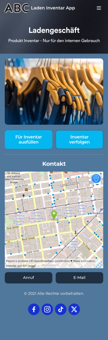 Laden Inventar App