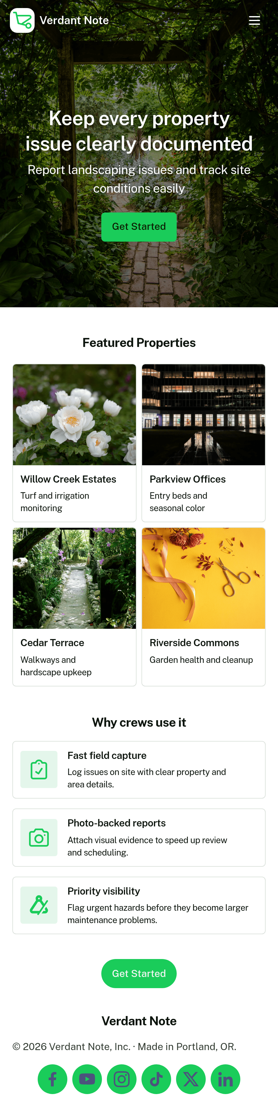 Landscaping Performance Report Example Landscaping Reporting App Template | Jotform
