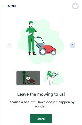 Lawn Care App Template