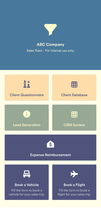 Lead Tracking App Template