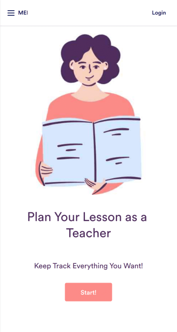 Lesson Planner App Template