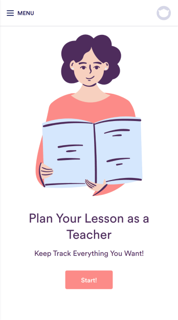 Lesson Planner App Template