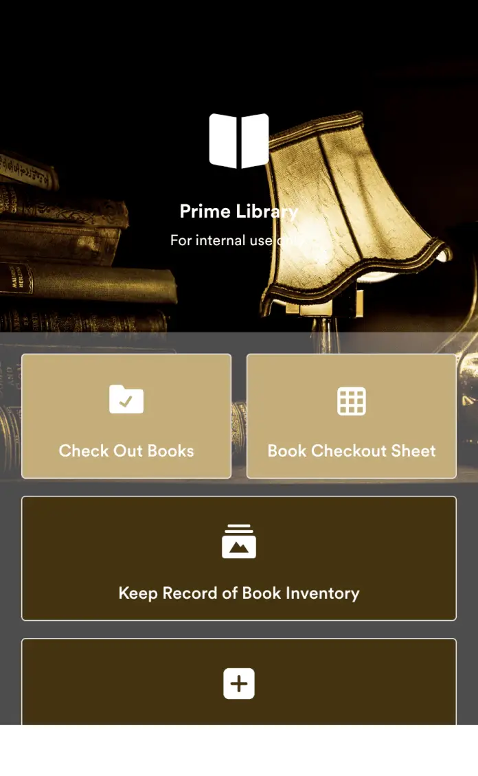 Library Management App Template | Jotform