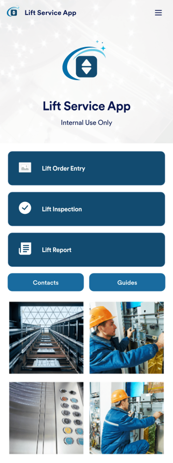 Lift Service App Template