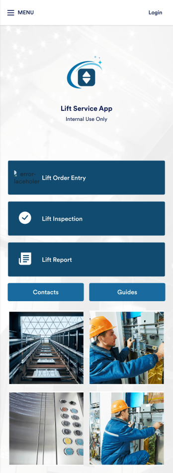 Lift Service App Template