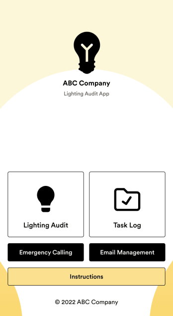 Lighting Audit App Template