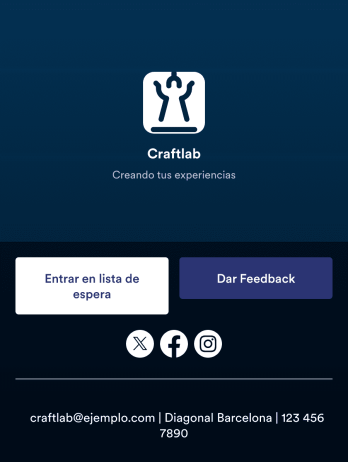 Lista de Espera App Template