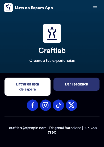 Lista de Espera App