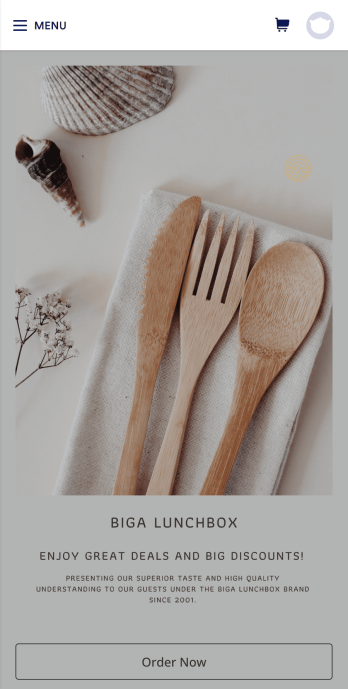 Lunch Box App Template