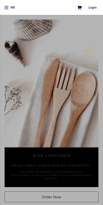 Lunch Box App Template