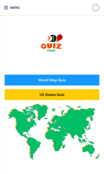 Map Quiz App Template