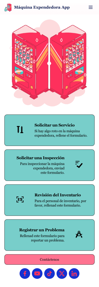 Máquina Expendedora App