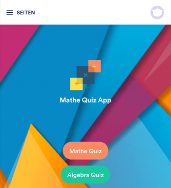 Mathe Quiz App Template