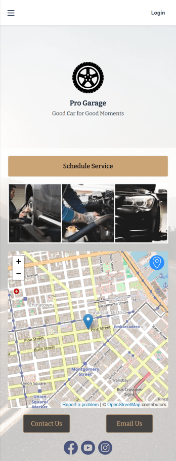 Mechanic App Template