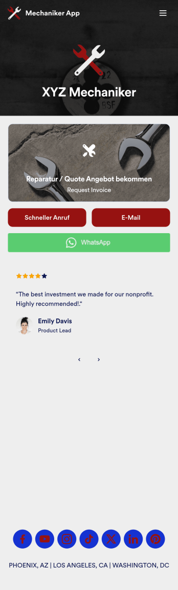 Mechaniker App