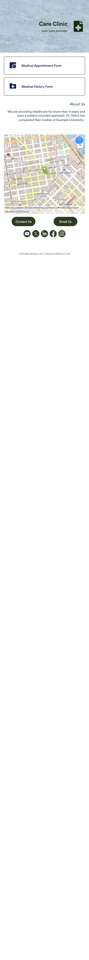 Medical Appointments App Template