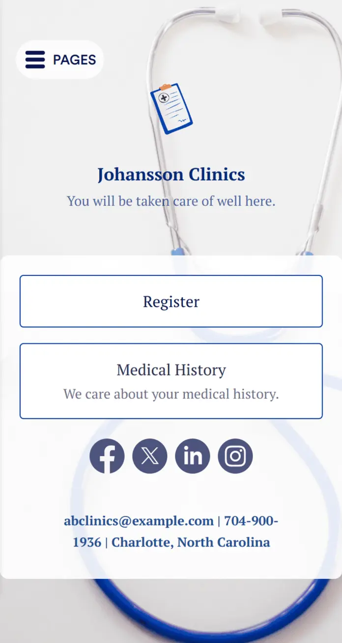 Medical History App