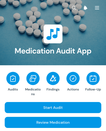 Medication Audit App Template