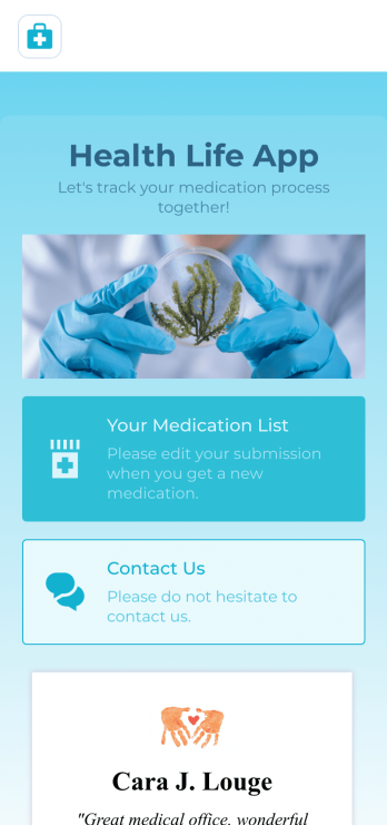 Medication Log App Template
