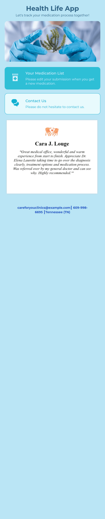Medication Log App Template