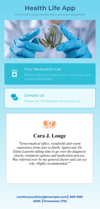 Medication Log App Template
