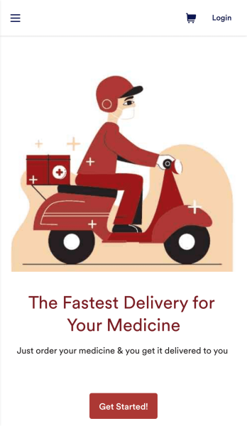 Medicine Delivery App Template