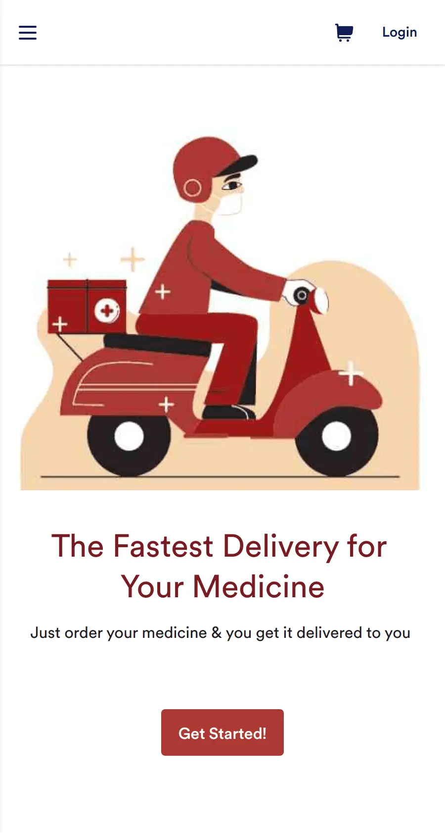 Medicine Delivery App Template Jotform