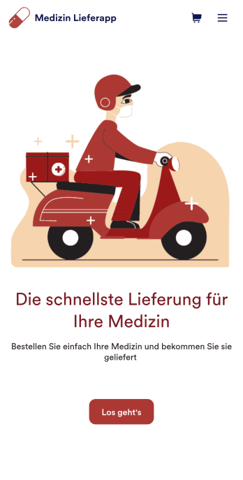 Medizin Lieferapp