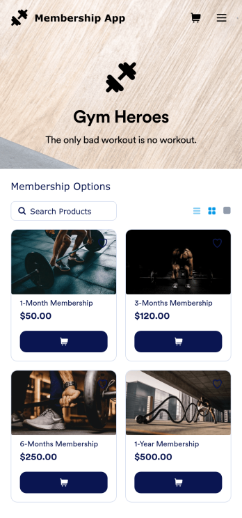 Membership App Template