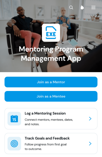 Mentoring Program Management App Template