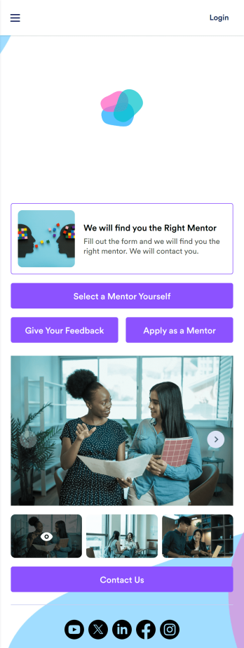 Mentorship App Template