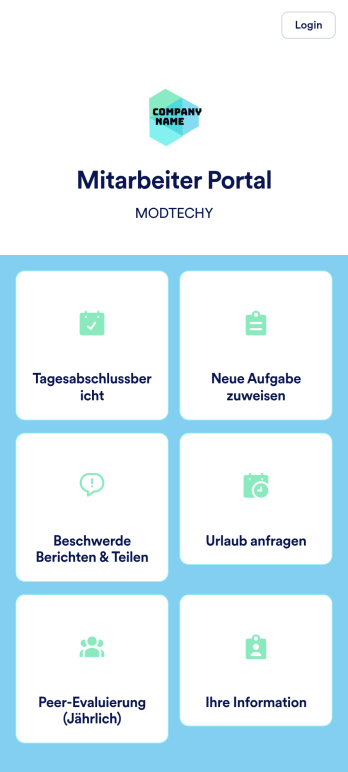 Mitarbeiter Portal App