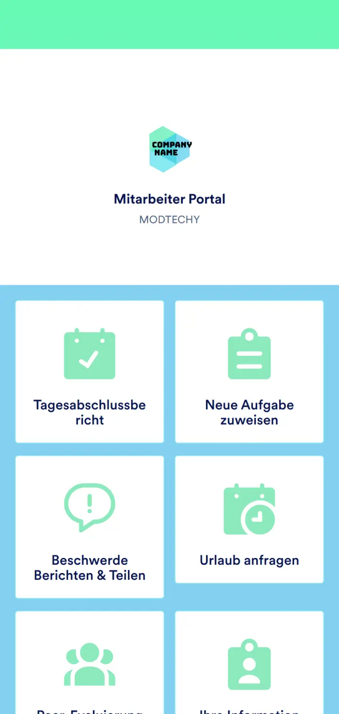 Mitarbeiter Portal App