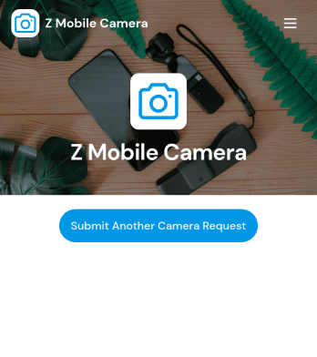 Mobile Camera App Template