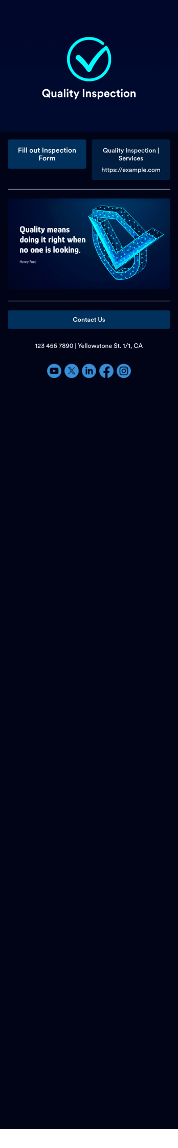 Mobile Inspection App Template