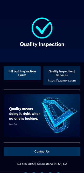 Mobile Inspection App Template