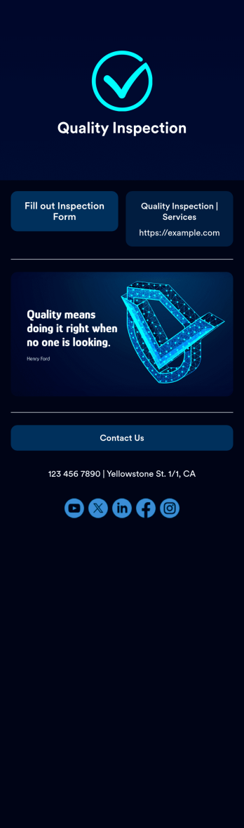 Mobile Inspection App Template