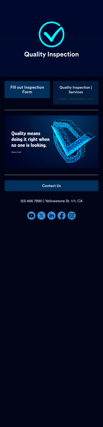 Mobile Inspection App Template