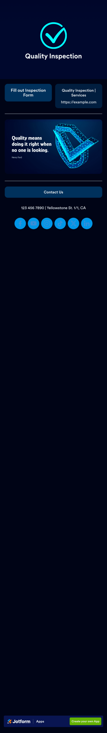 Custom Mobile Inspection App
