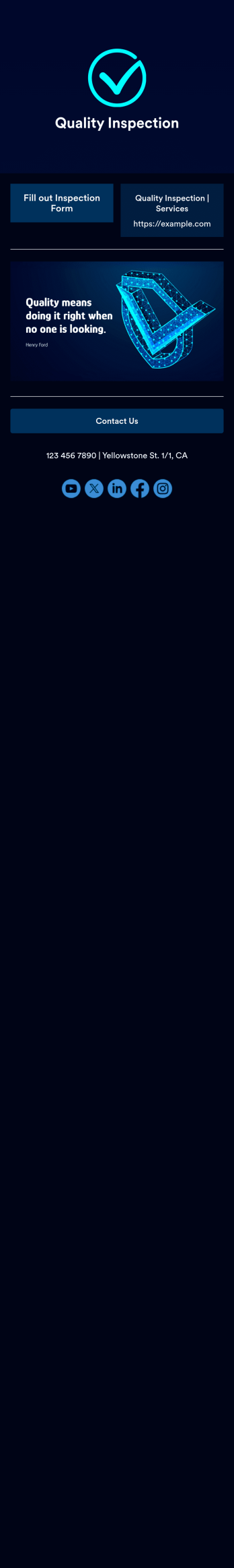 Mobile Inspection App Template