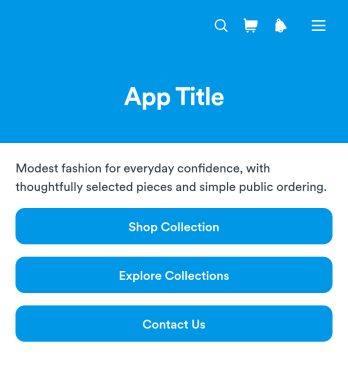 Modest Fashion Store App Template