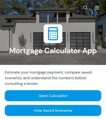 Mortgage Calculator App Template