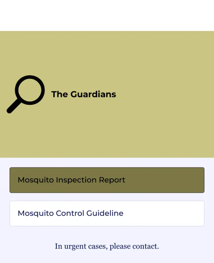 Mosquito Inspection App