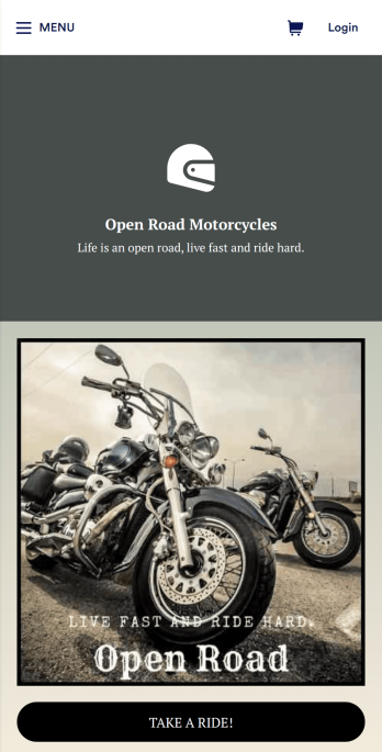 Motorcycle Selling App Template